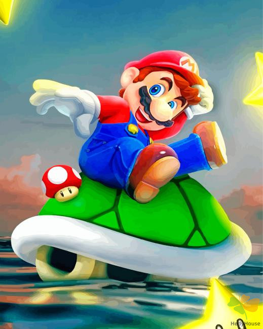 Cartoon Paint By Numbers Kits UK SMO6641