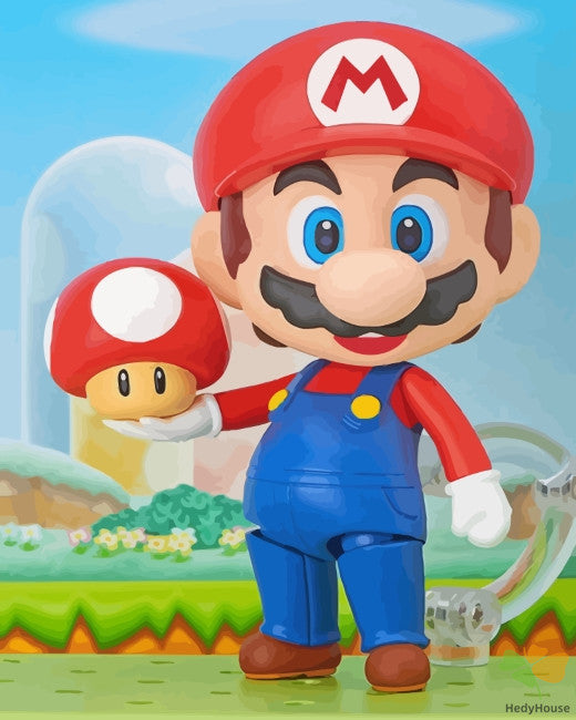 Cartoon Paint By Numbers Kits UK SMO6645