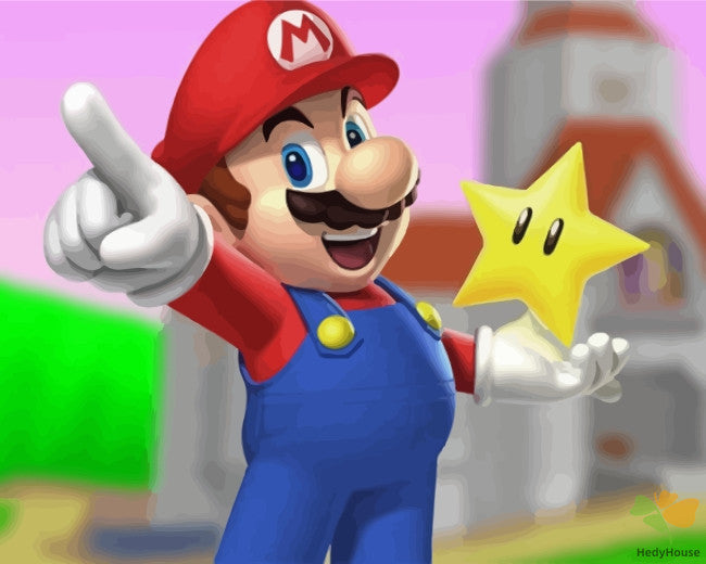 Cartoon Paint By Numbers Kits UK SMO6649