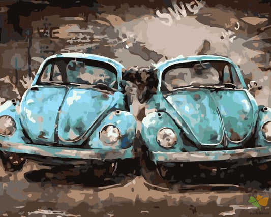 Engine Paint By Numbers Kits UK SQ3333