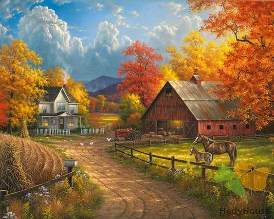 Nature Paint By Numbers Kits UK SQ4028