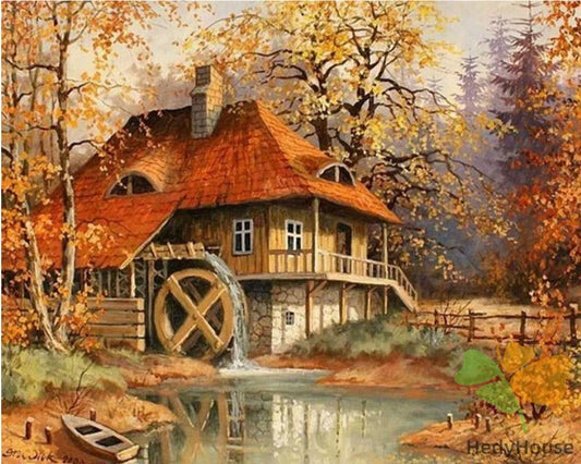 Nature Paint By Numbers Kits UK SQ4100