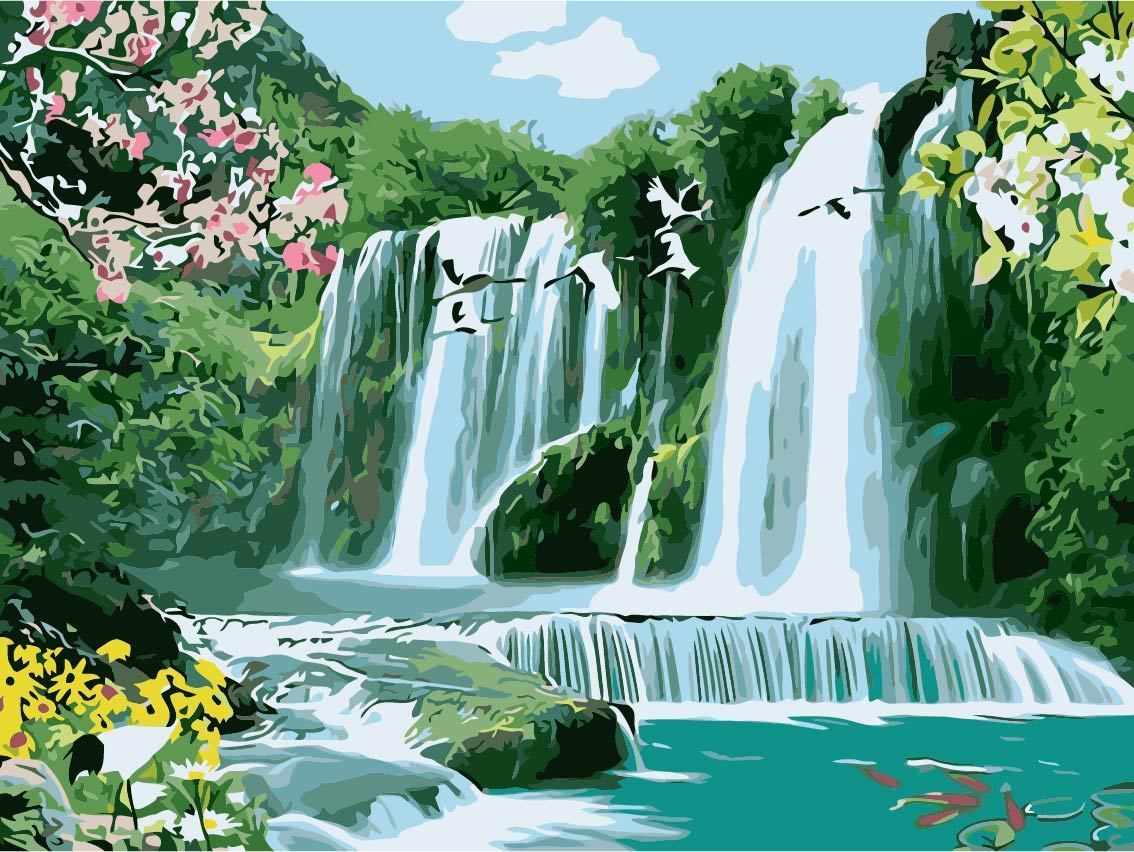 Natural Paint By Numbers Kits UK For Adult TCR3057