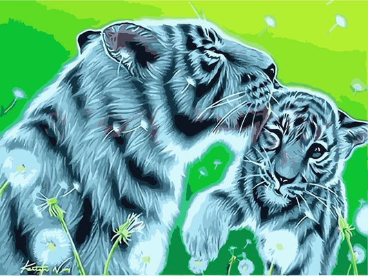 Animal Paint By Numbers Kits UK For Adult TCR3065