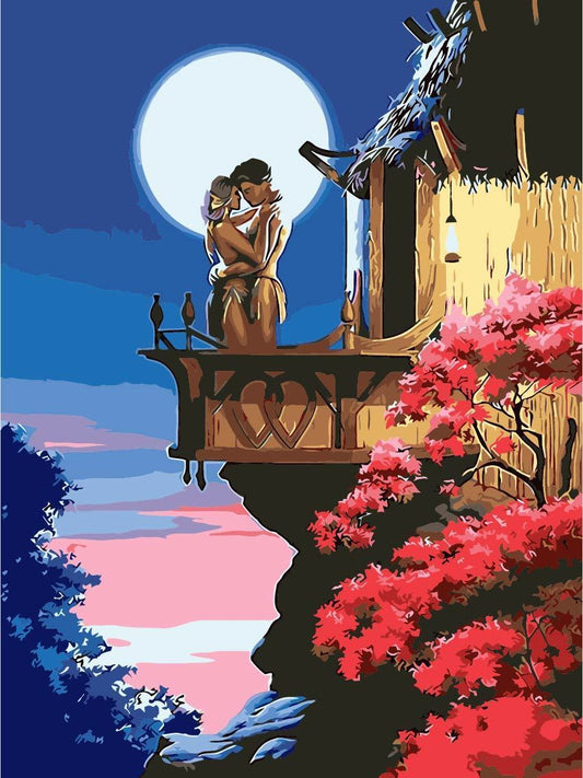 Portrait Paint By Numbers Kits UK For Adult TCR3071