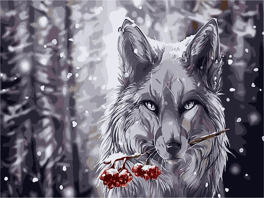 Animal Paint By Numbers Kits UK For Adult TCR3080