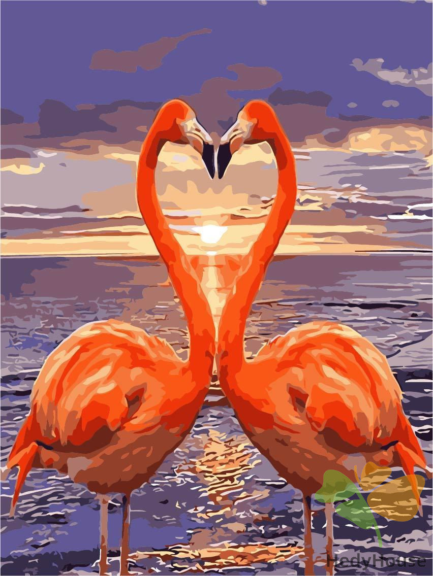 Birds Paint By Numbers Kits UK TCR3097