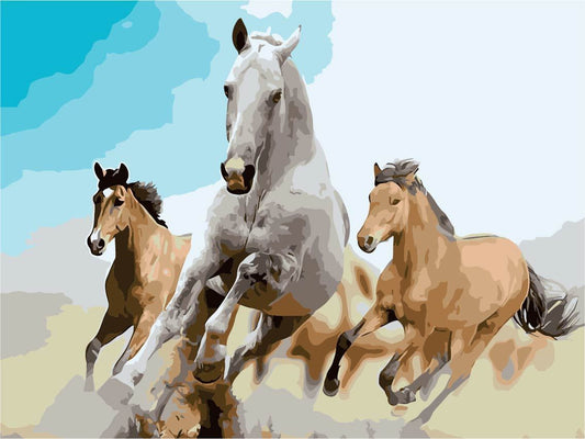 Animal Paint By Numbers Kits UK For Adult TCR3099