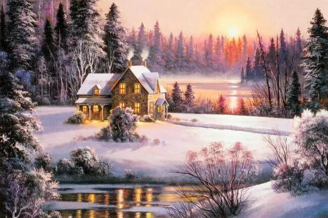 Natural Paint By Numbers Kits UK For Adult TCR3144