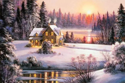 Natural Paint By Numbers Kits UK For Adult TCR3144