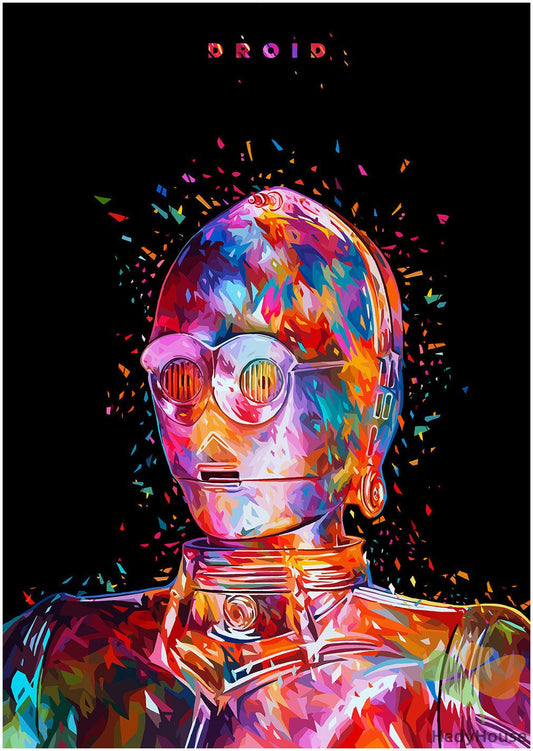 Movie Paint By Numbers Kits UK VM00027