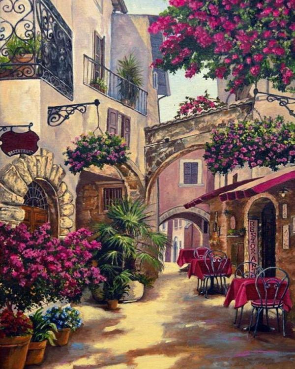 Landscape Paint By Numbers Kits UK VM90786