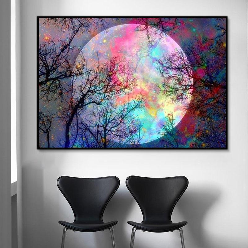 Natural Sky Paint By Numbers Kits UK For Adult HQD1310