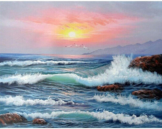 Natural Paint By Numbers Kits UK VM91324