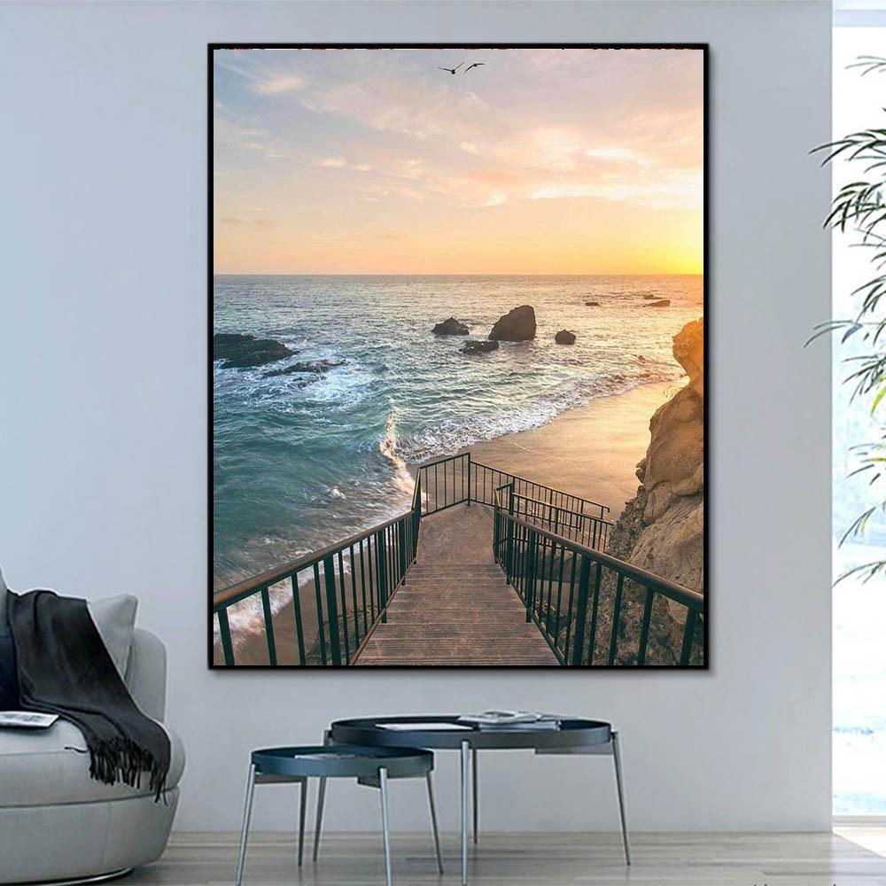 Natural Bridge Paint By Numbers Kits UK For Adult HQD1305