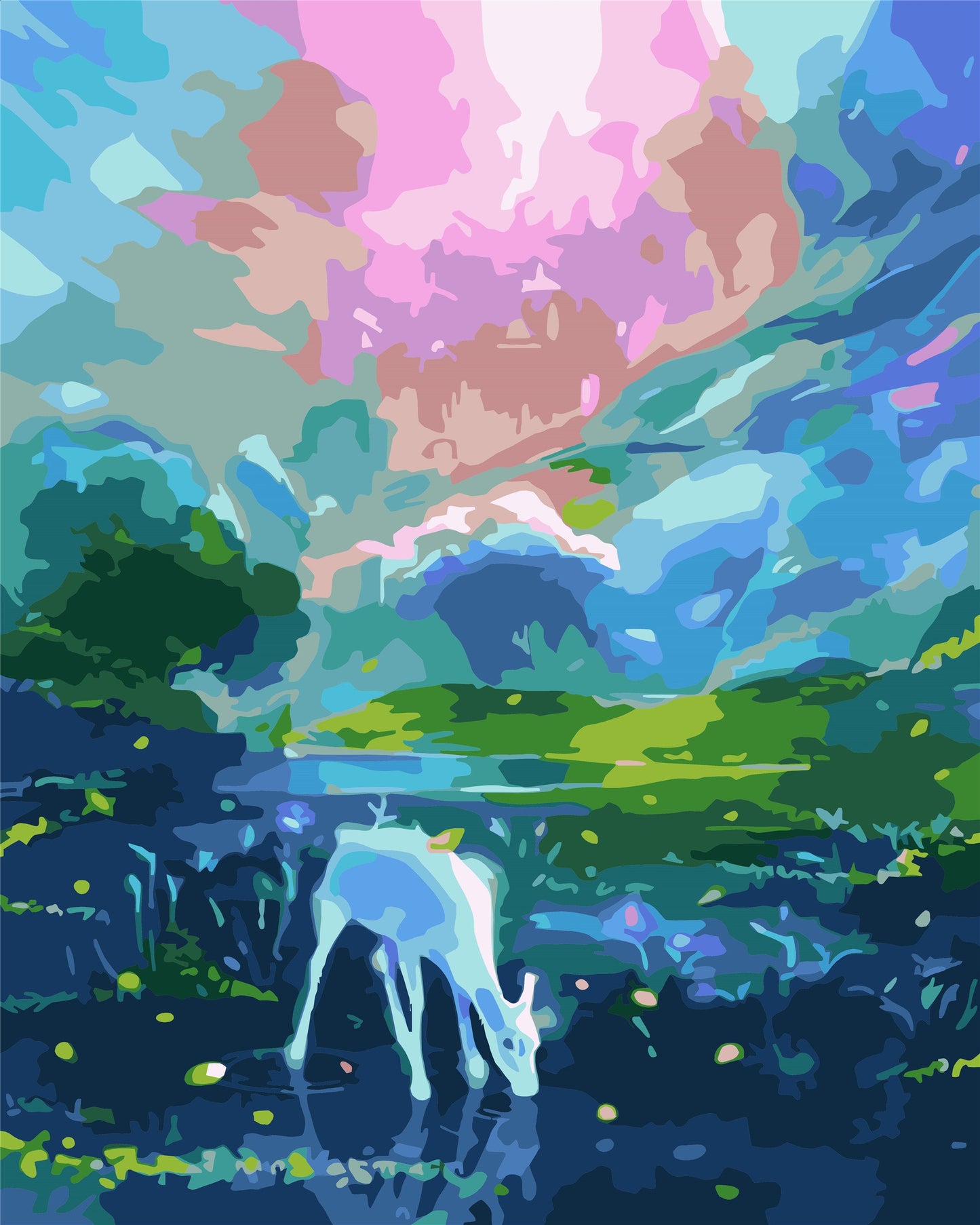 Dreamy Paint By Numbers Kits UK W-205