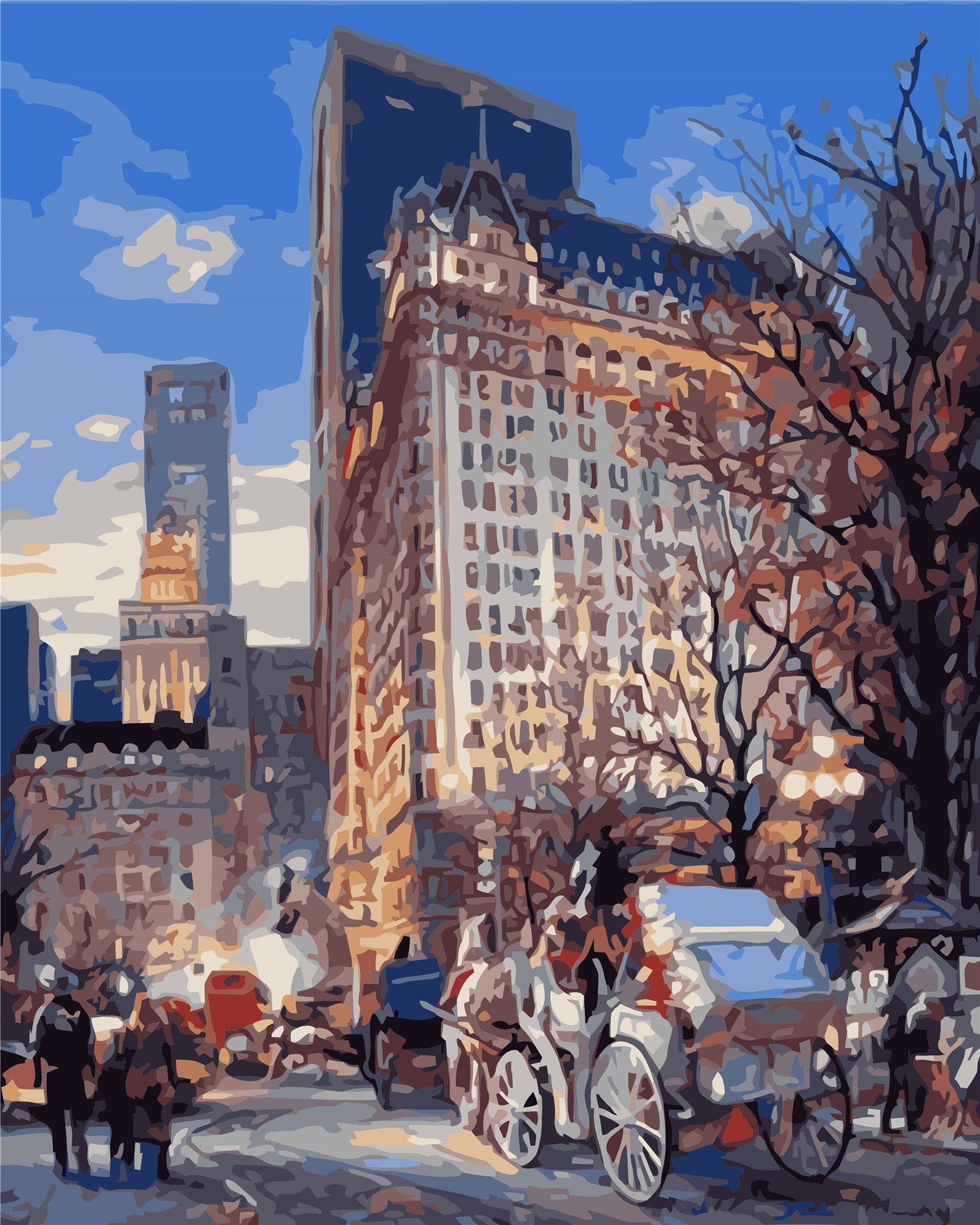 City Paint By Numbers Kits UK W-207