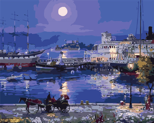 City Paint By Numbers Kits UK W-211