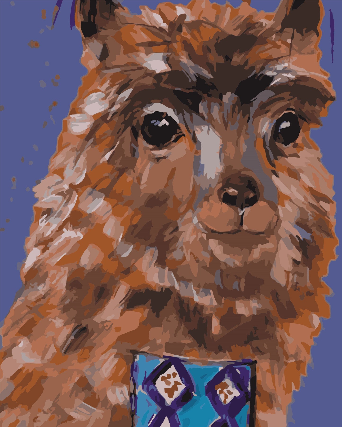 Animal Paint By Numbers Kits UK W-239