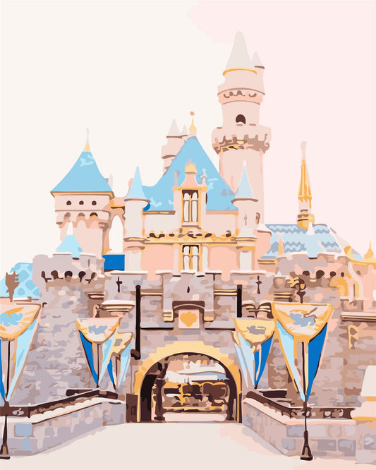 City Paint By Numbers Kits UK W-401