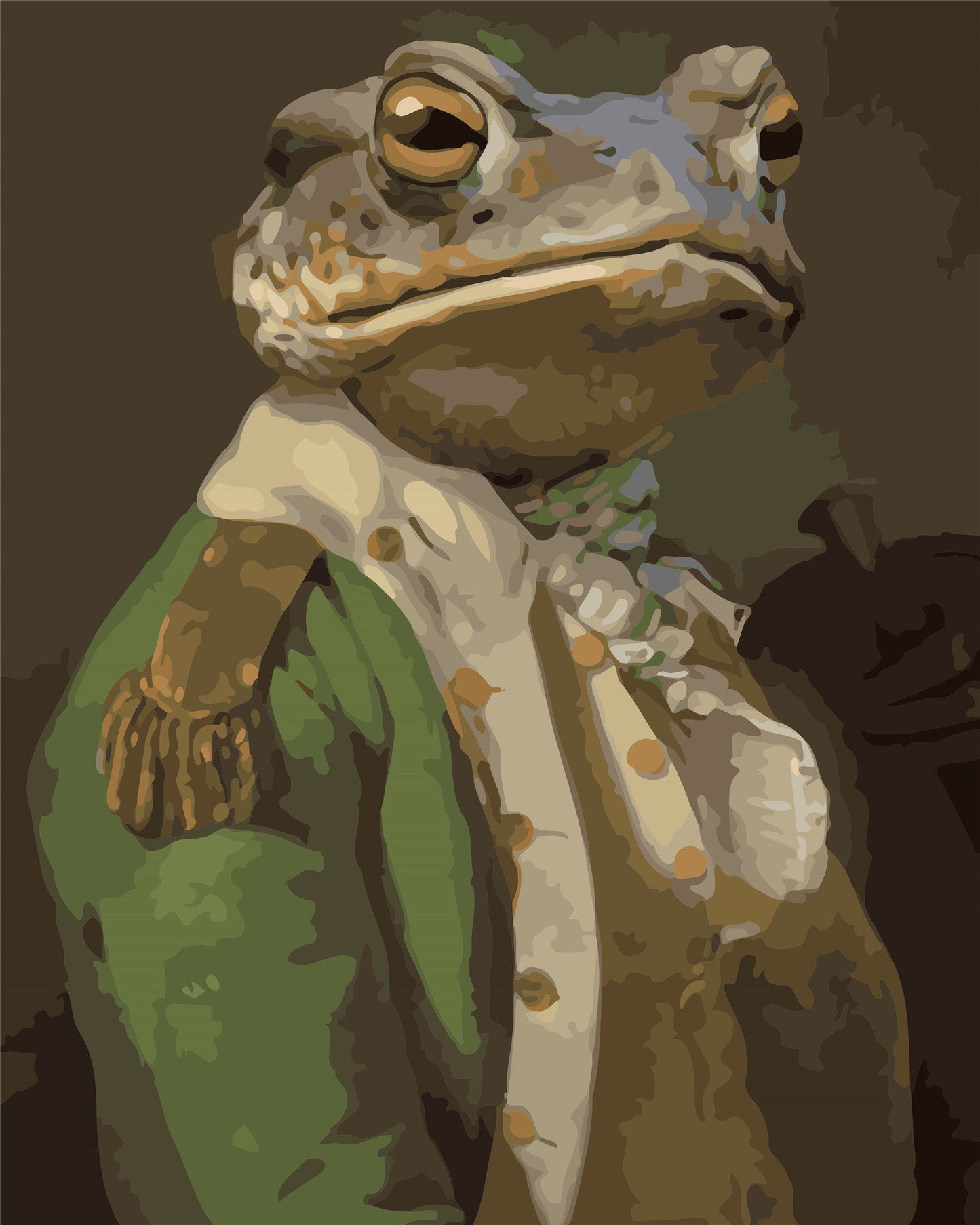 Animal Paint By Numbers Kits UK W-413