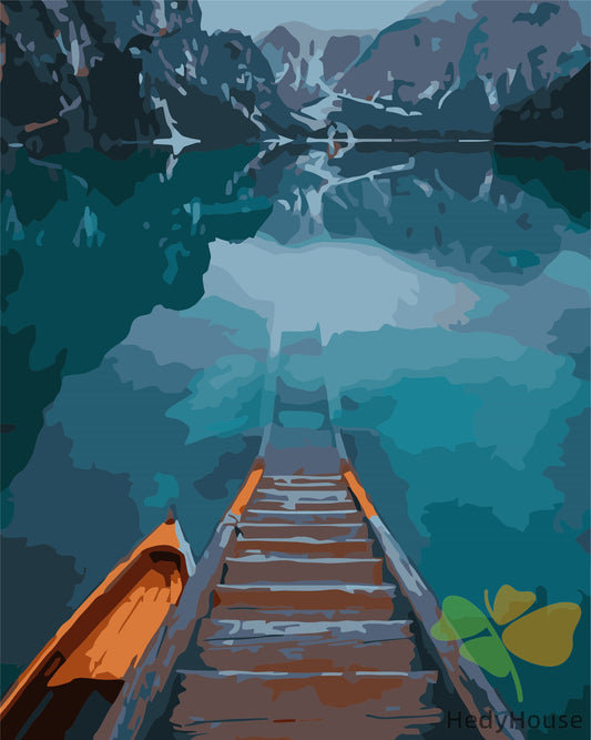 Nature Paint By Numbers Kits UK WH-12034