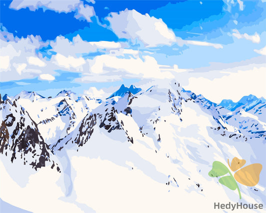 Nature Paint By Numbers Kits UK WH-1280