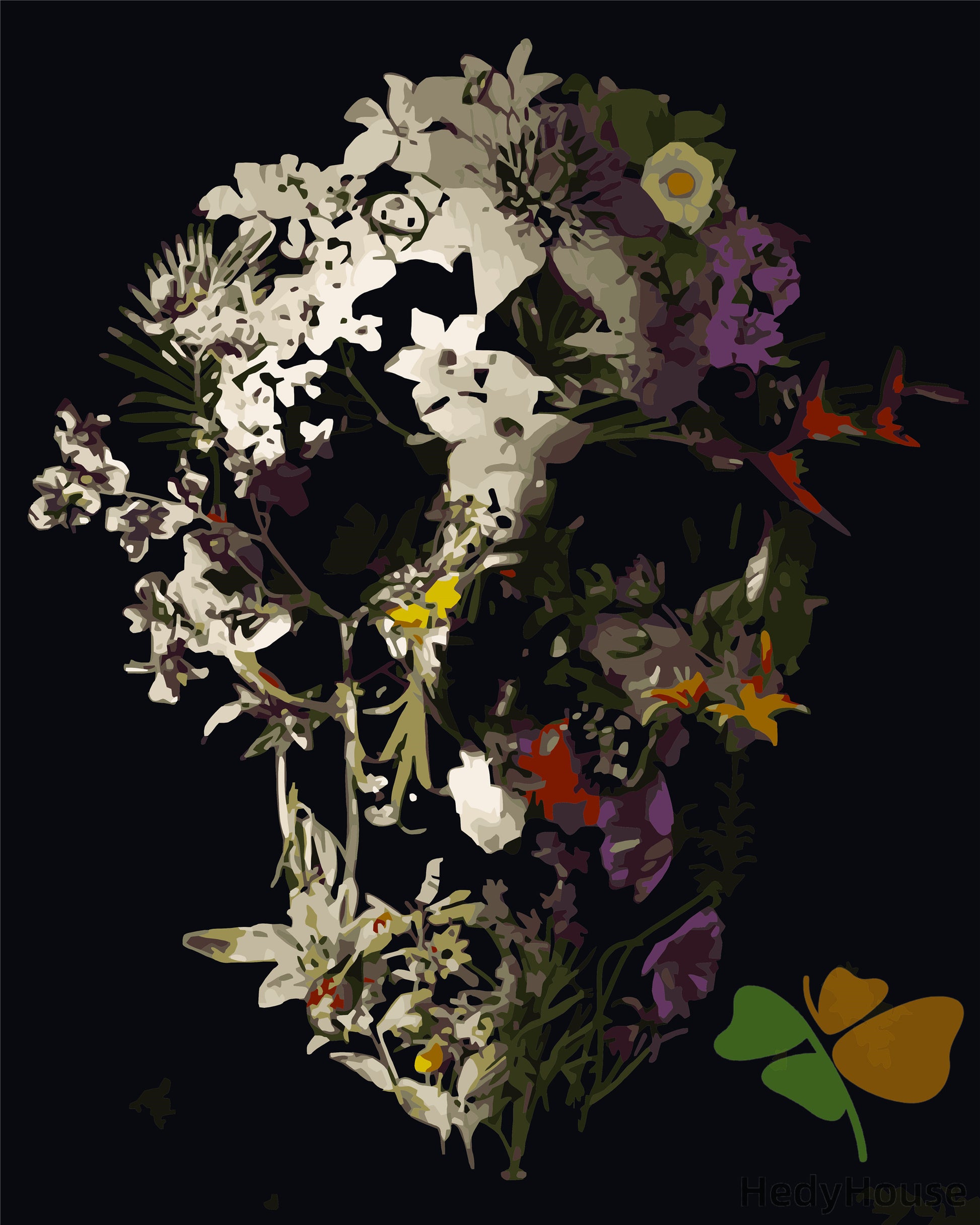 Pattern Paint By Numbers Kits UK WH-1371