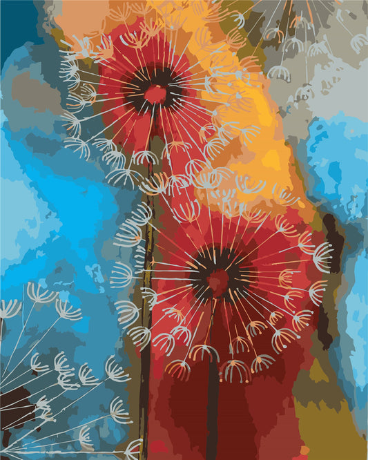 Abstract Paint By Numbers Kits UK For Adult WH-1380