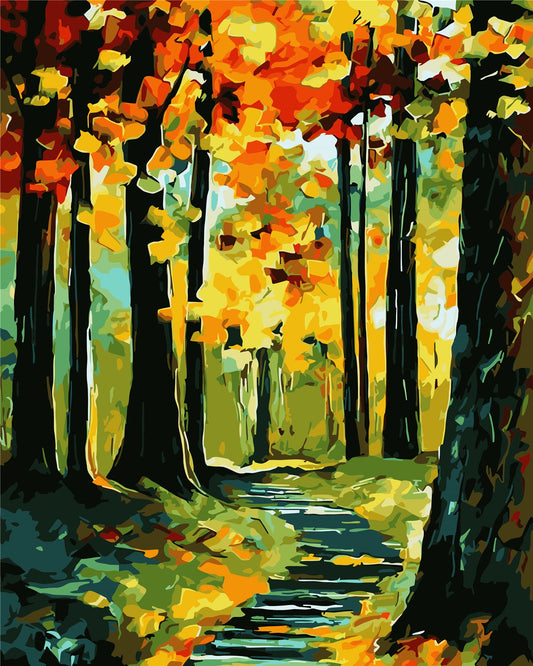 Colorful Paint By Numbers Kits UK WH-1389