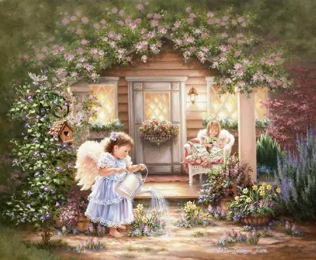 Portrait Paint By Numbers Kits UK For Adult WH-3016