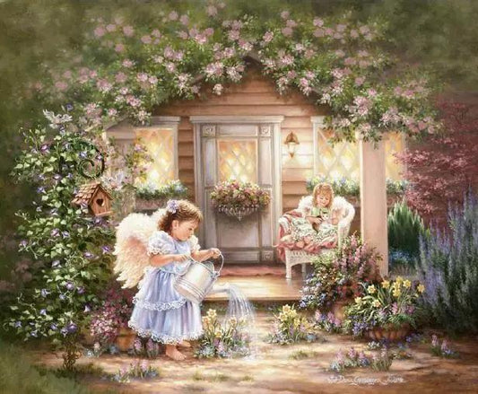 Portrait Paint By Numbers Kits UK For Adult WH-3016