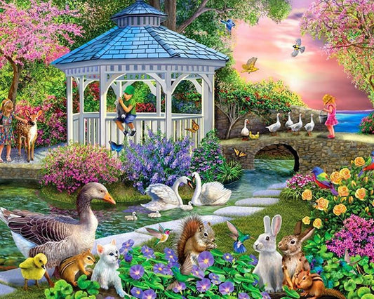 Bird Paint By Numbers Kits UK WH-3046