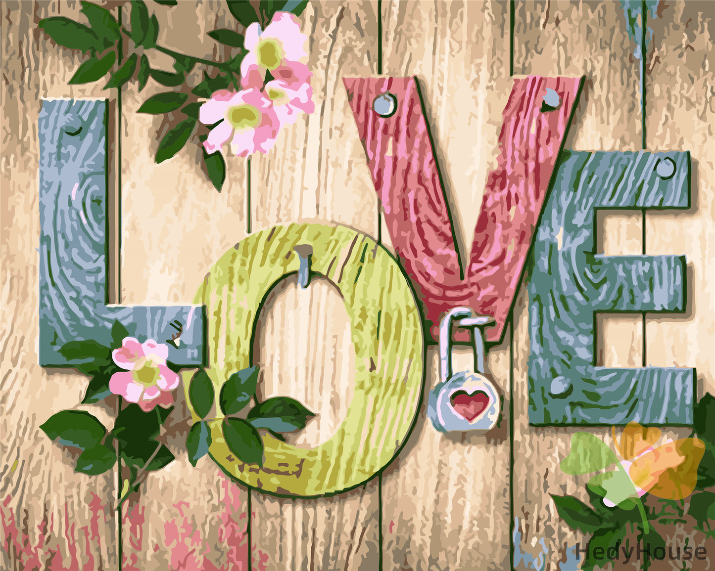 Pattern Paint By Numbers Kits UK WH-80642