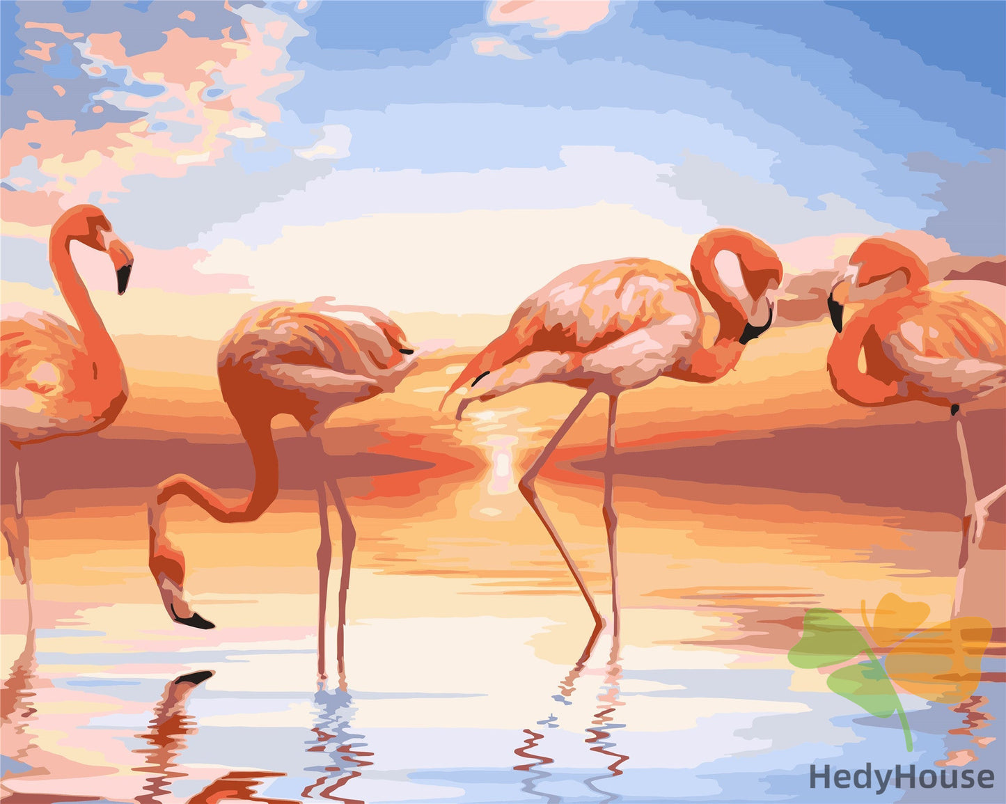 Birds Paint By Numbers Kits UK WH-80660