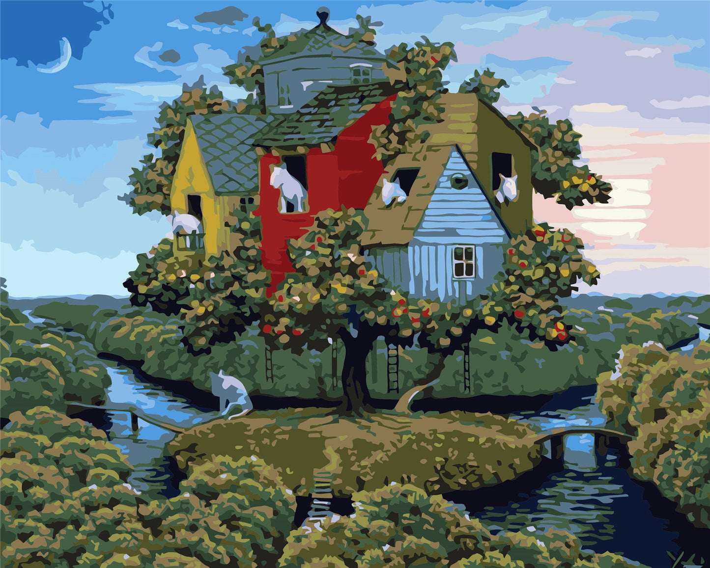 Dreamy Paint By Numbers Kits UK WH-80678