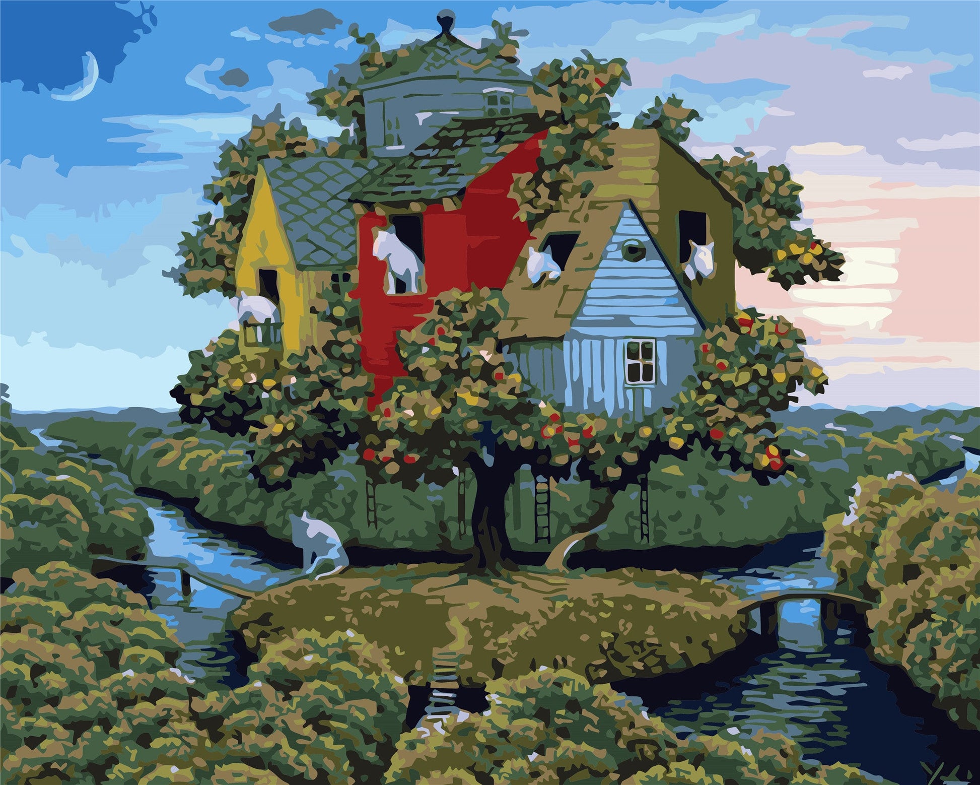 Dreamy Paint By Numbers Kits UK WH-80678