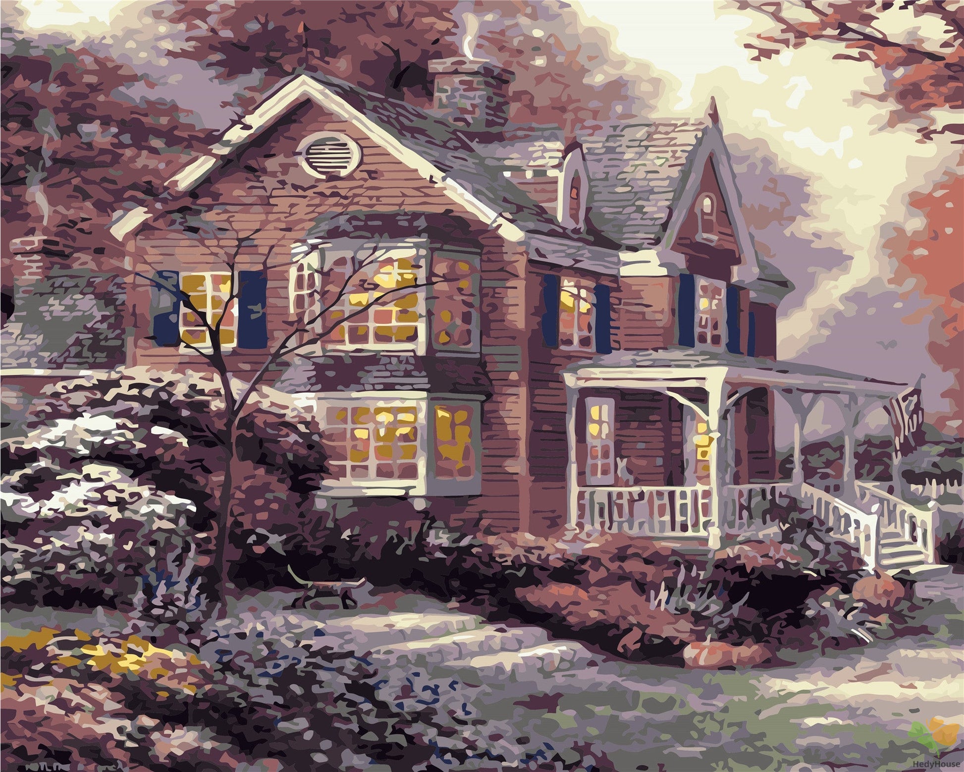 Landscape Paint By Numbers Kits UK WH-80688