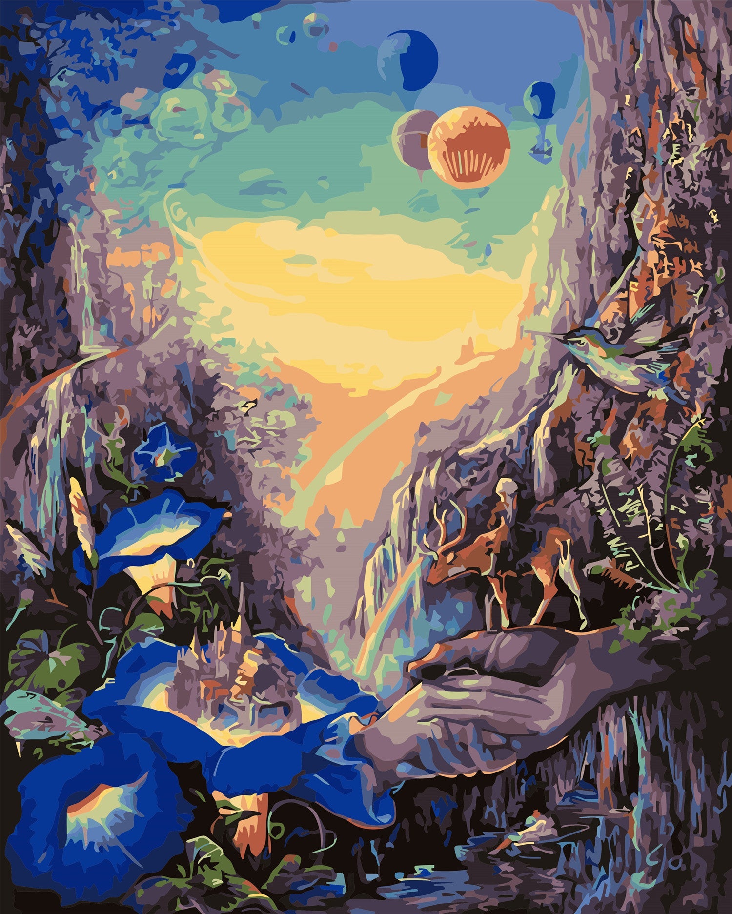 Dreamy Paint By Numbers Kits UK WH-80695