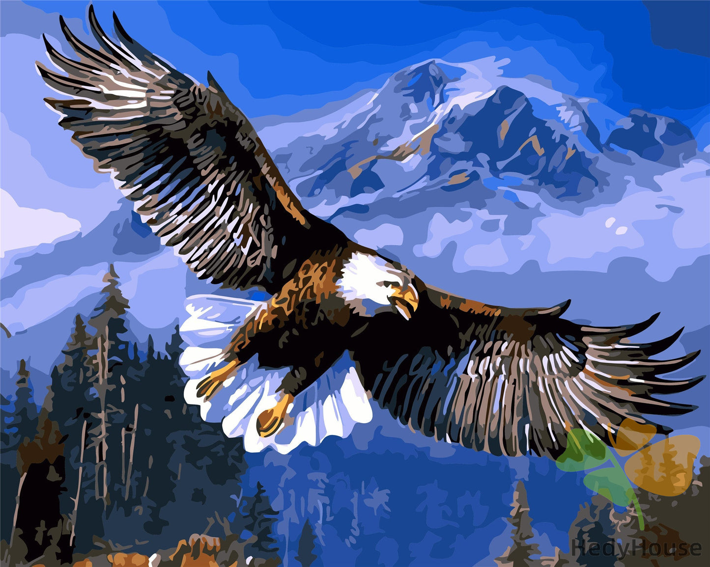 Birds Paint By Numbers Kits UK WH-A619