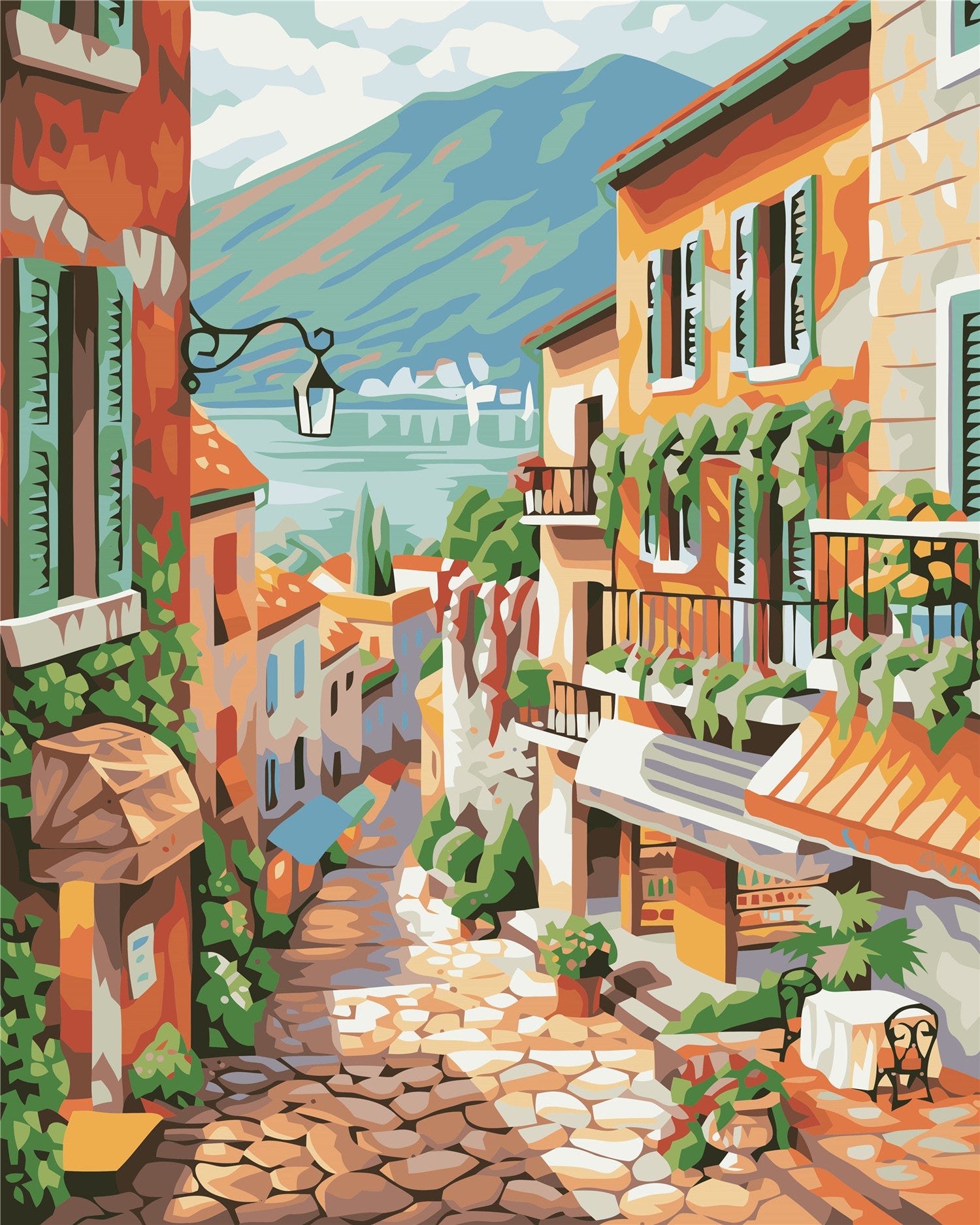 City Paint By Numbers Kits UK WH-L17