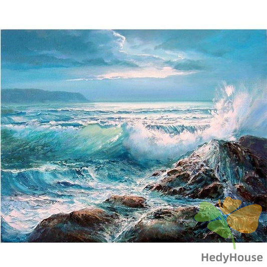 Seascape Paint By Numbers Kits UK WH2014