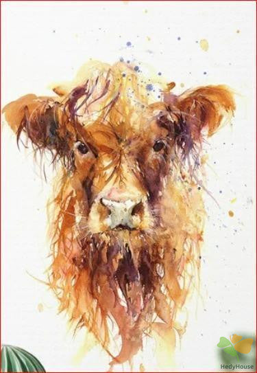 Animal Paint By Numbers Kits UK WH2018