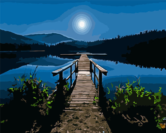 Landscape Paint By Numbers Kits UK WH6161