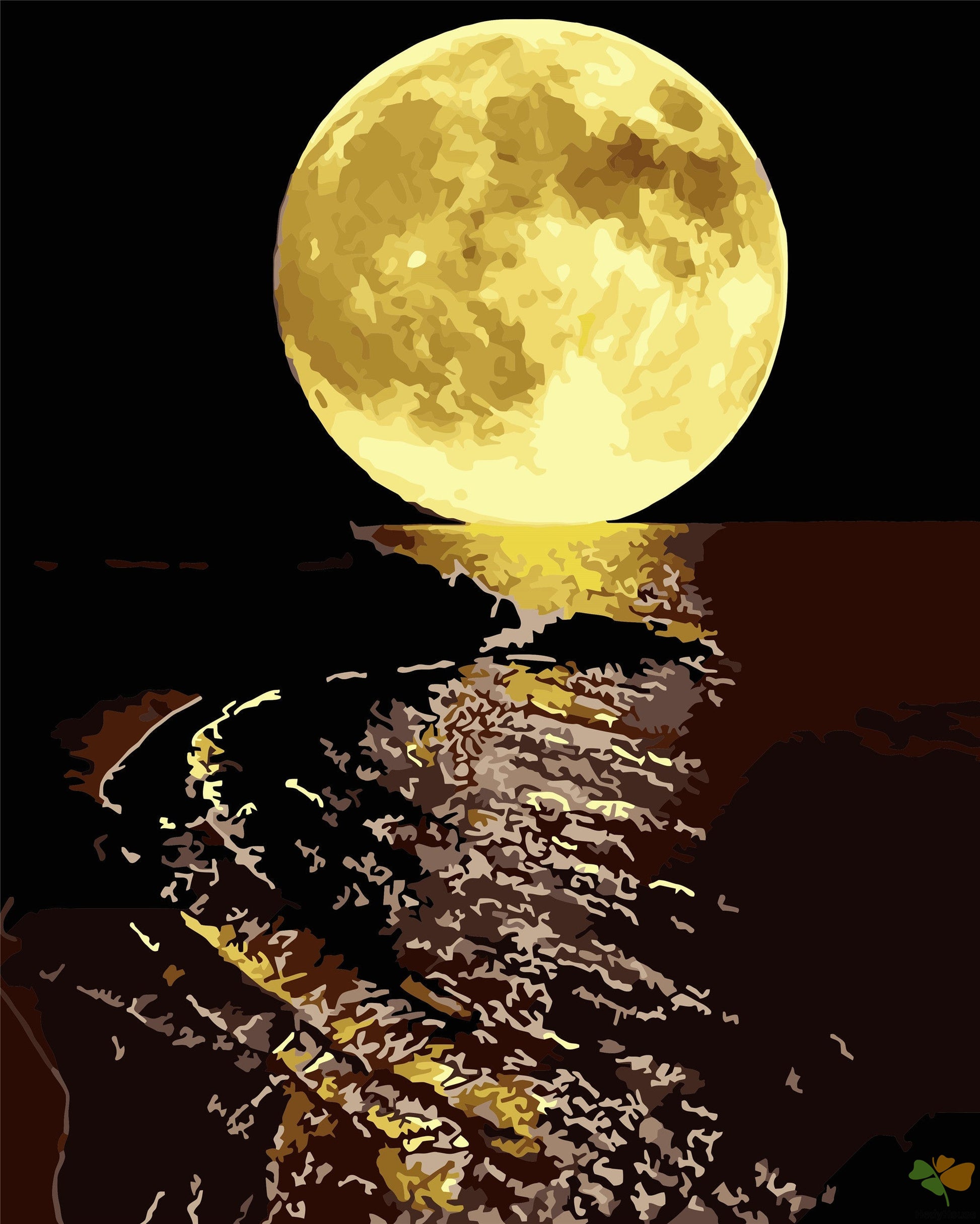 Landscape Paint By Numbers Kits UK WH6165