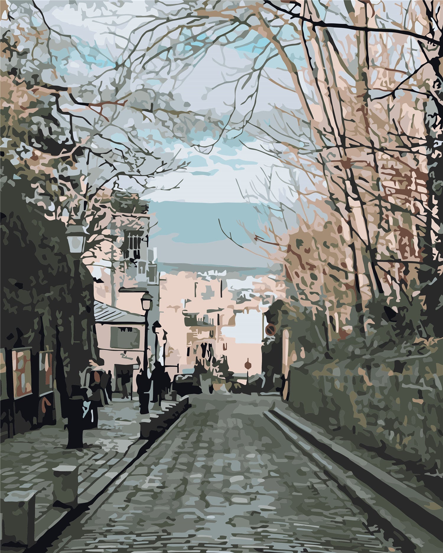 City Paint By Numbers Kits UK WH6172