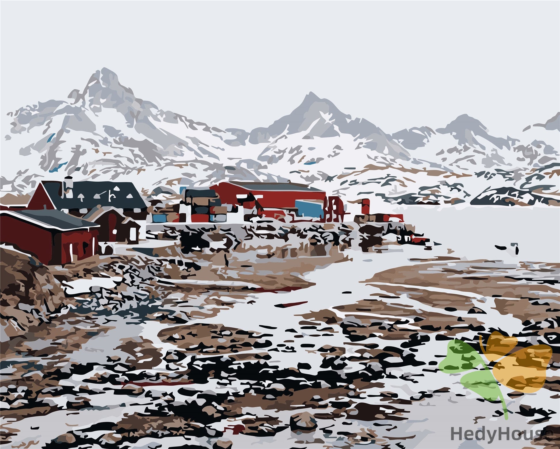 Nature Paint By Numbers Kits UK WH6183