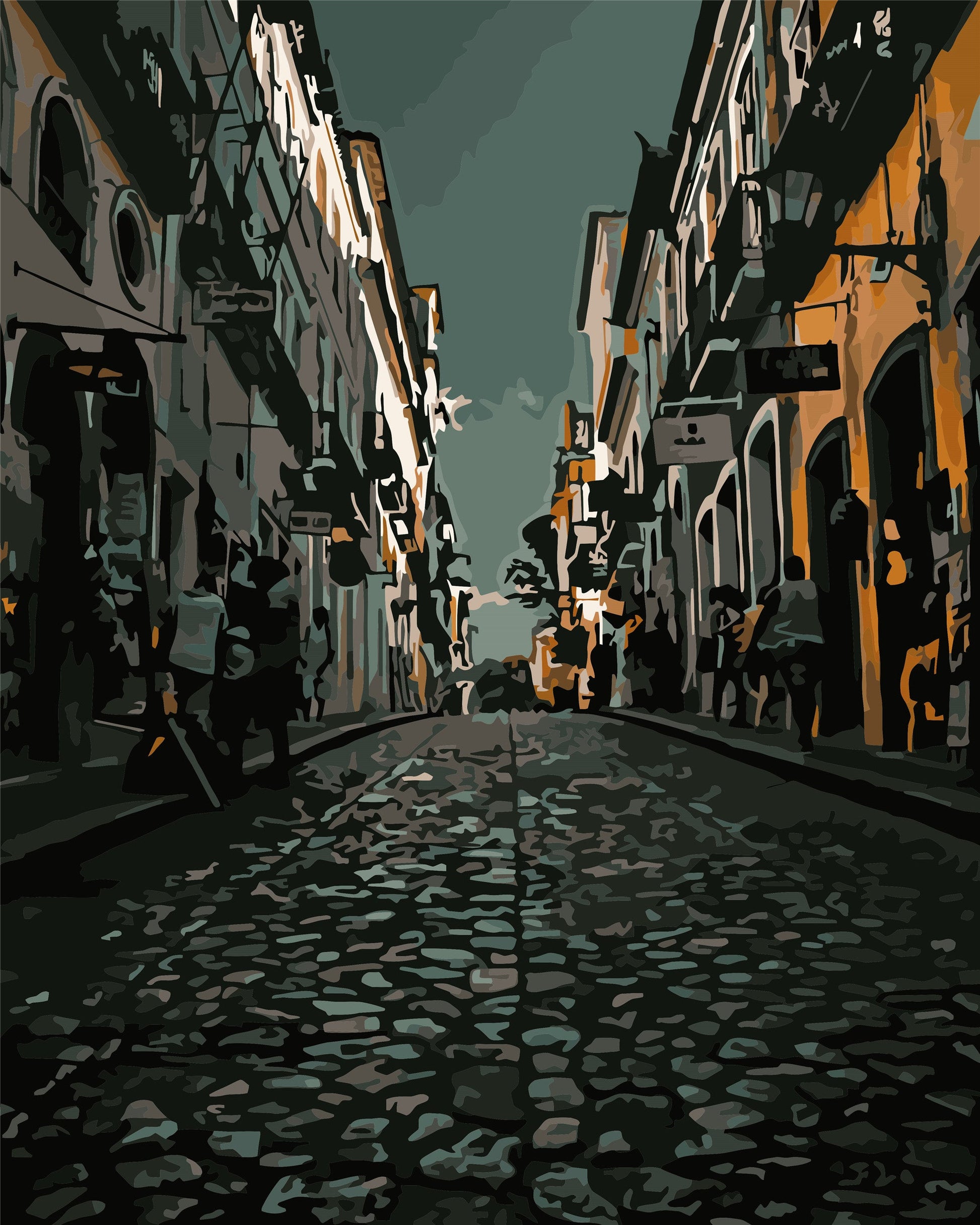 City Paint By Numbers Kits UK WH6185