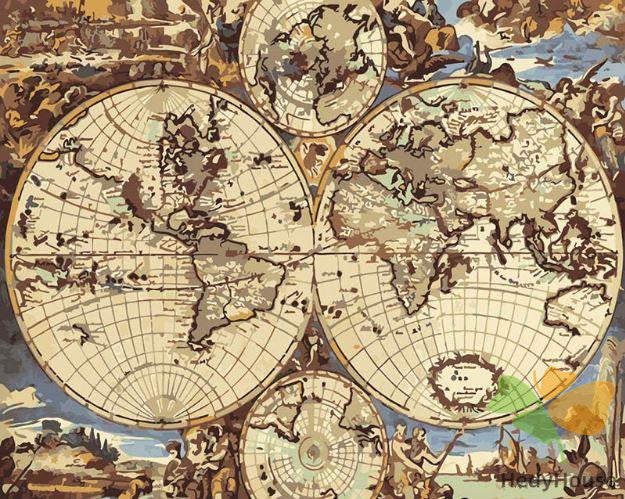 Pattern Paint By Numbers Kits UK WLD1203