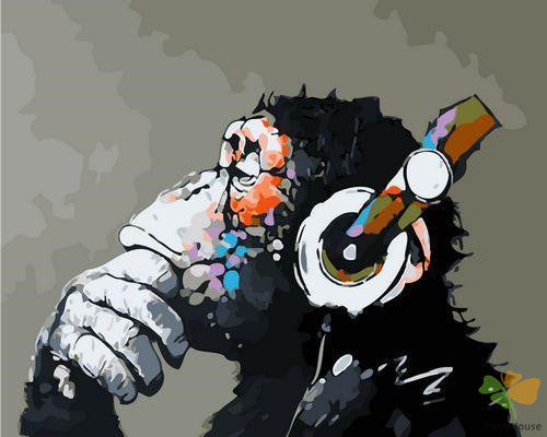 Animal Paint By Numbers Kits UK WM-459